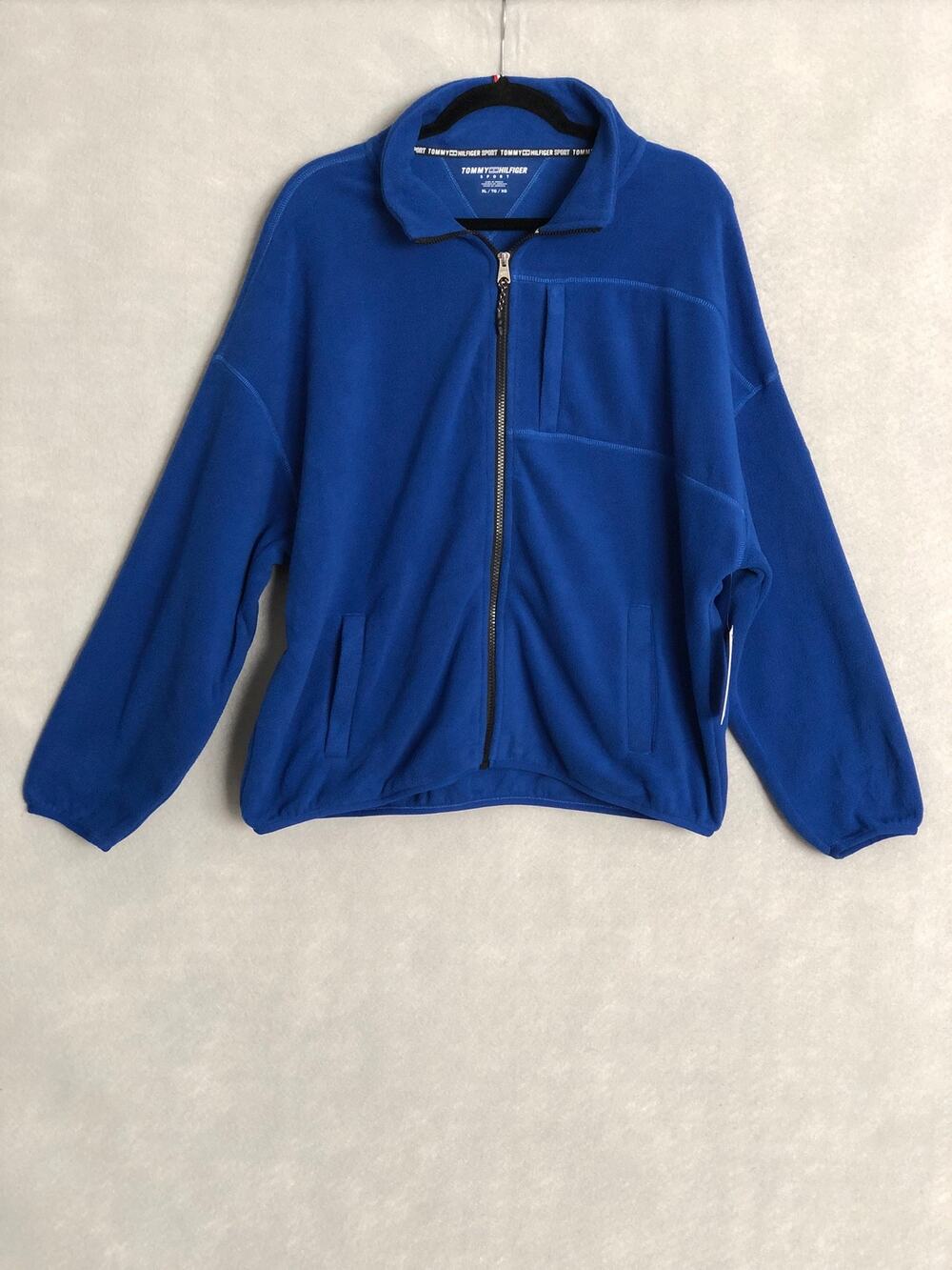 Tommy Hilfiger Full Zip Jacket Women's Size XL Blue NEW